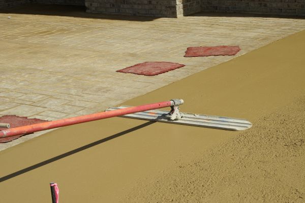 Stamped Pavement Installation in San Marcos