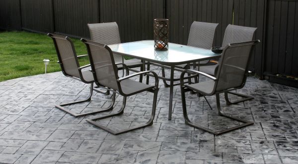 Porch Stamping in San Marcos