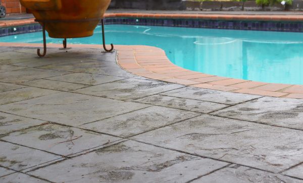 Stamped Patio Construction in San Marcos